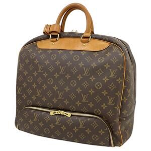 Louis Vuitton Evasion Monogram Boston Bag Brown